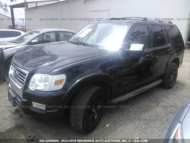 1FMEU65E39UA42617 - 2009 FORD EXPLORER LIMITED 黑色 照片 2