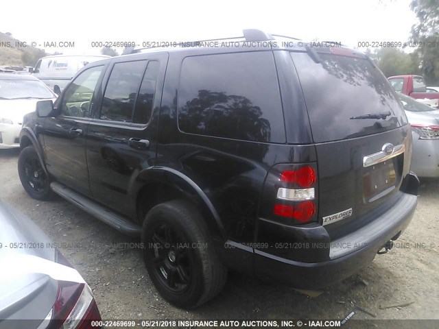 1FMEU65E39UA42617 - 2009 FORD EXPLORER LIMITED 黑色 照片 3