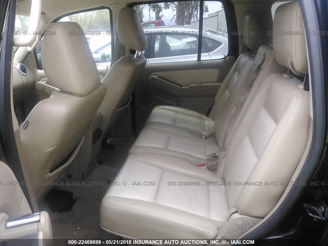 1FMEU65E39UA42617 - 2009 FORD EXPLORER LIMITED 黑色 照片 8