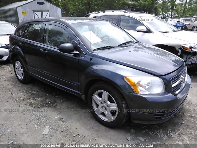 1B3HB48B38D650621 - 2008 DODGE CALIBER SXT BLUE photo 1