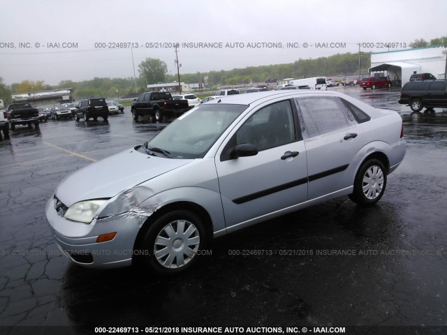 1FAFP34N57W110004 - 2007 FORD FOCUS ZX4/S/SE/SES 银色 照片 2