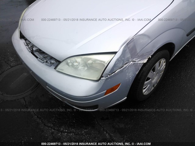 1FAFP34N57W110004 - 2007 FORD FOCUS ZX4/S/SE/SES SILVER photo 6