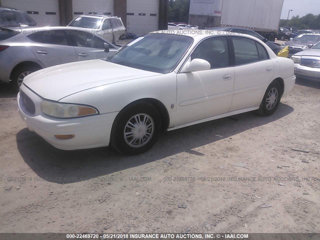 1G4HP52K84U125395 - 2004 BUICK LESABRE CUSTOM WHITE photo 2