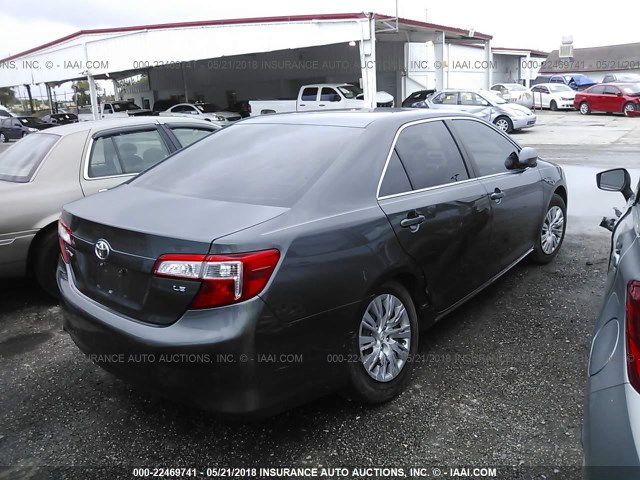 4T1BF1FK5CU573071 - 2012 TOYOTA CAMRY SE/LE/XLE 灰色 照片 4
