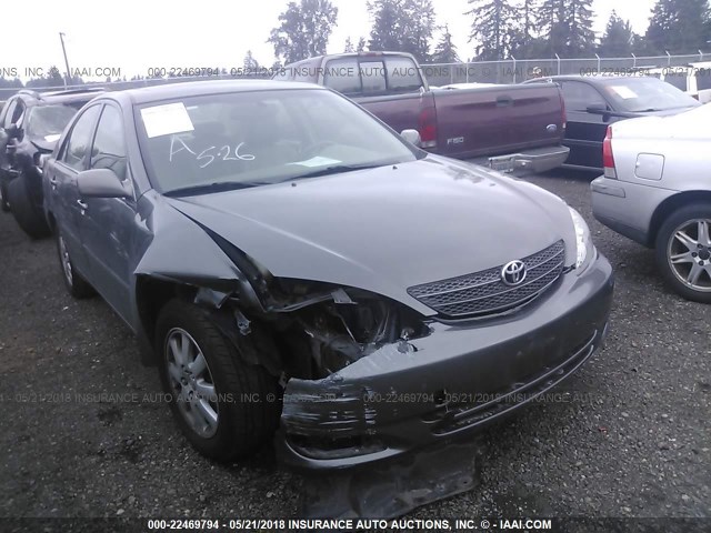 JTDBF30K440153576 - 2004 TOYOTA CAMRY LE/XLE Grau Foto 1