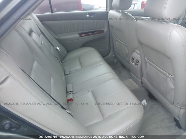 JTDBF30K440153576 - 2004 TOYOTA CAMRY LE/XLE GRAY photo 8