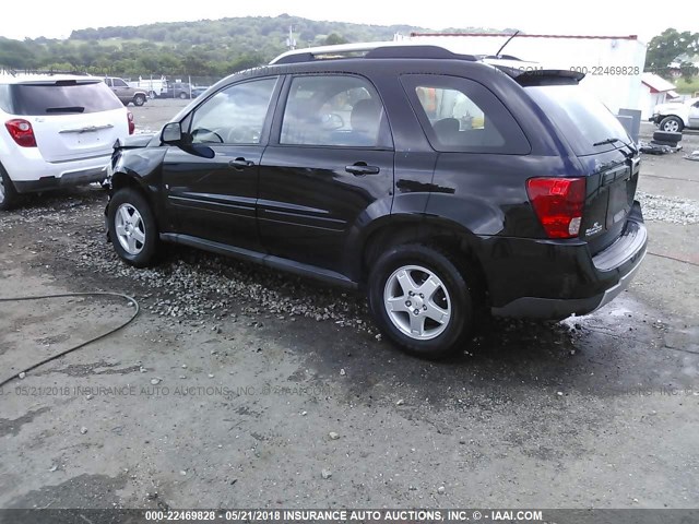 2CKDL33F786344074 - 2008 PONTIAC TORRENT BLACK photo 3