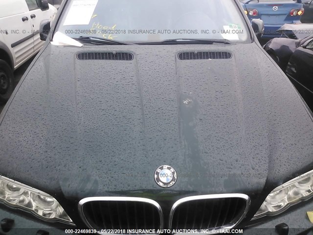 5UXFA53572LP41998 - 2002 BMW X5 3.0I GREEN photo 10