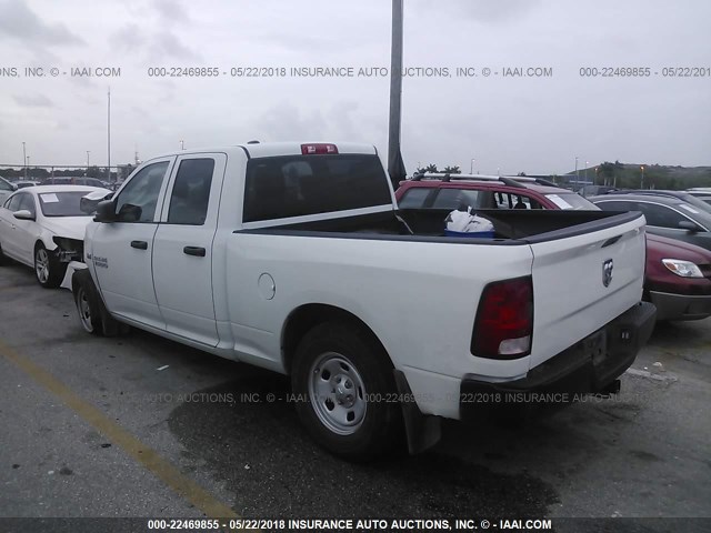 1C6RR6FT8HS550958 - 2017 RAM 1500 ST WHITE photo 3