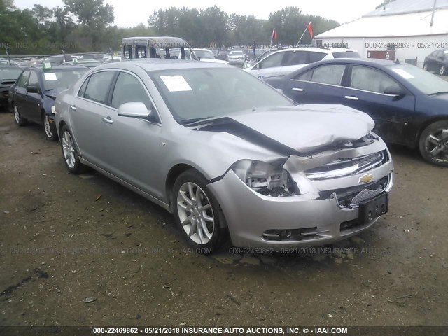 1G1ZK57758F266651 - 2008 CHEVROLET MALIBU LTZ 银色 照片 1