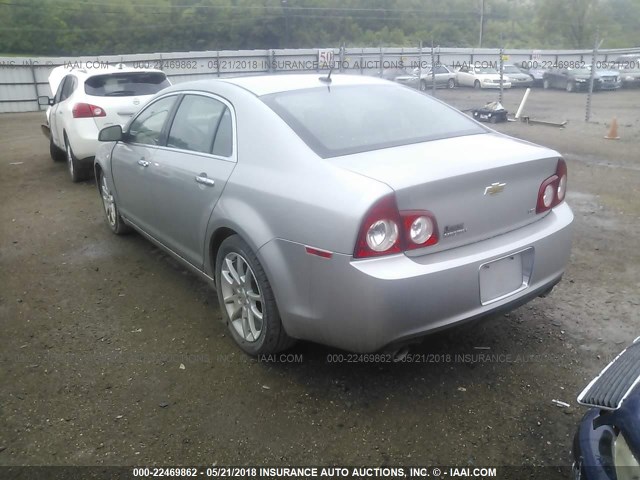 1G1ZK57758F266651 - 2008 CHEVROLET MALIBU LTZ 银色 照片 3