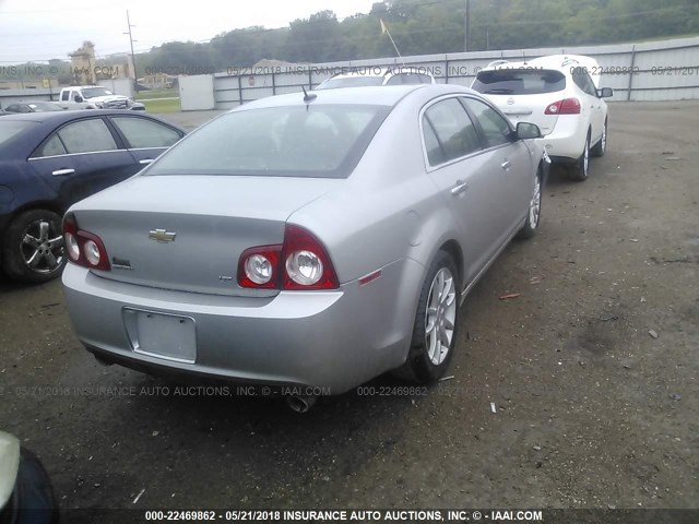 1G1ZK57758F266651 - 2008 CHEVROLET MALIBU LTZ 银色 照片 4