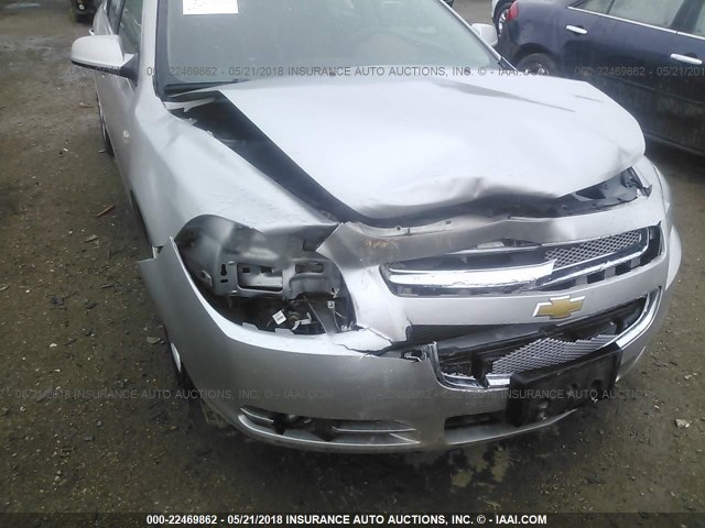 1G1ZK57758F266651 - 2008 CHEVROLET MALIBU LTZ 银色 照片 6