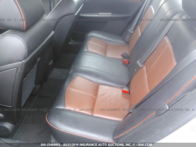 1G1ZK57758F266651 - 2008 CHEVROLET MALIBU LTZ 银色 照片 8