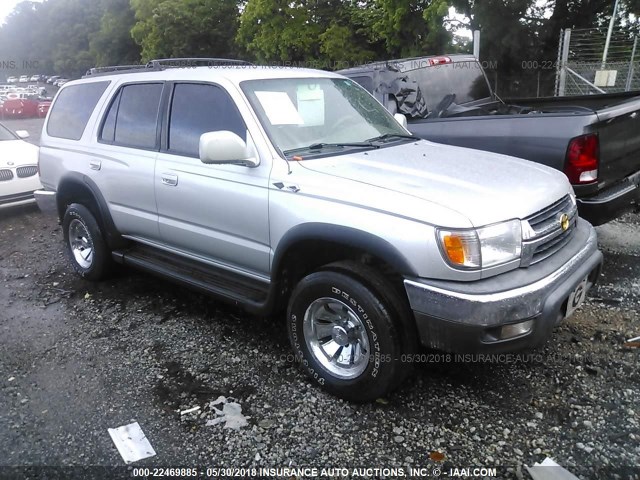 JT3GN86R020228074 - 2002 TOYOTA 4RUNNER SR5 SILVER photo 1