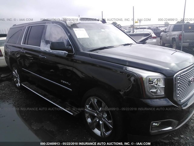 1GKS2HKJ8GR283670 - 2016 GMC YUKON XL DENALI BLACK photo 1