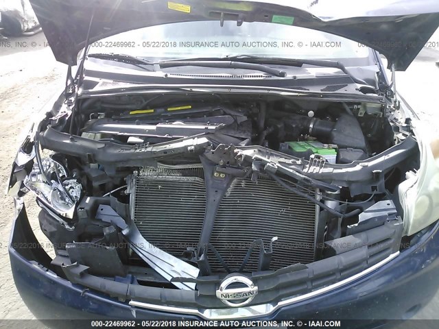 5N1BV28U47N104741 - 2007 NISSAN QUEST S/SE/SL BLUE photo 10