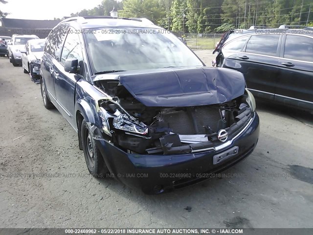 5N1BV28U47N104741 - 2007 NISSAN QUEST S/SE/SL BLUE photo 6