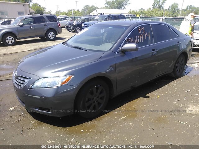 4T1BB46K08U055082 - 2008 TOYOTA CAMRY HYBRID GRAY photo 2