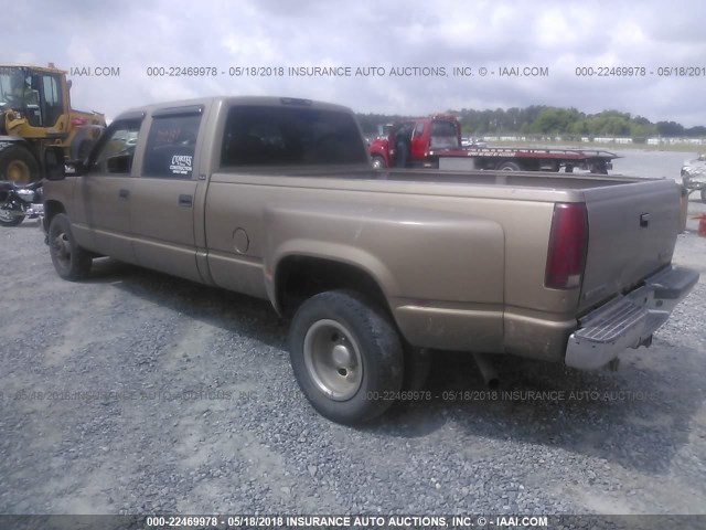 1GTHC33JXTF017146 - 1996 GMC SIERRA C3500 GOLD photo 3