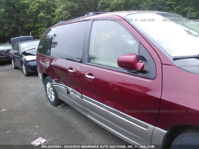 2FMDA58433BA68665 - 2003 FORD WINDSTAR LIMITED RED photo 6