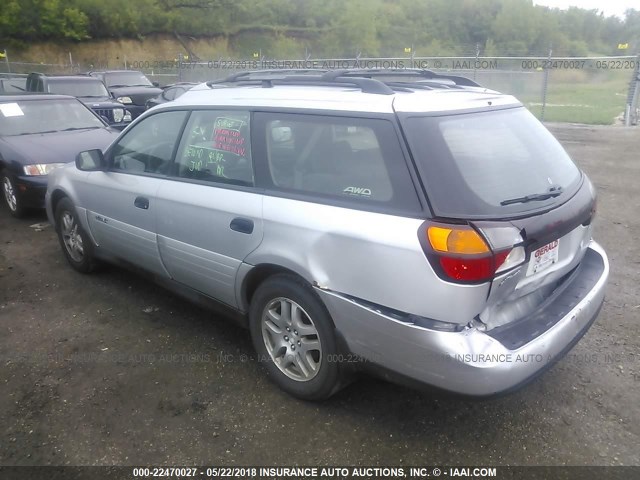 4S3BH675347641646 - 2004 SUBARU LEGACY OUTBACK AWP 银色 照片 3