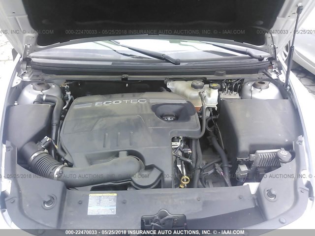1G1ZA5EB5AF215604 - 2010 CHEVROLET MALIBU LS 银色 照片 10