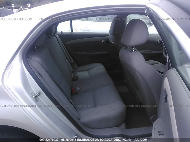 1G1ZA5EB5AF215604 - 2010 CHEVROLET MALIBU LS 银色 照片 8