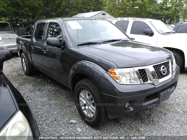 1N6AD0FR5EN772791 - 2014 NISSAN FRONTIER SV/SL GRAY photo 1