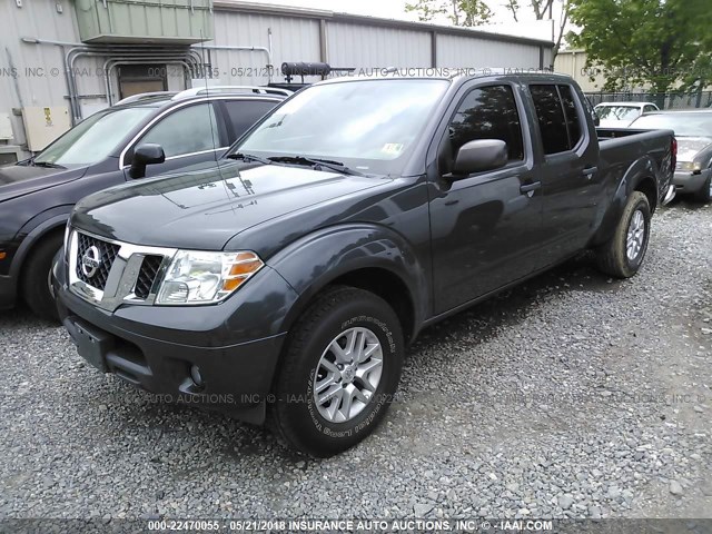 1N6AD0FR5EN772791 - 2014 NISSAN FRONTIER SV/SL GRAY photo 2