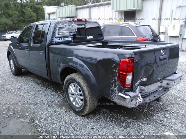 1N6AD0FR5EN772791 - 2014 NISSAN FRONTIER SV/SL GRAY photo 3