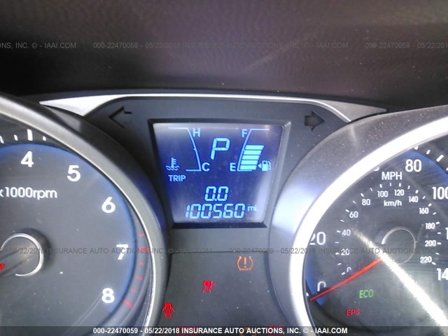 KM8JU3AC1CU421818 - 2012 HYUNDAI TUCSON GLS/LIMITED შავი ფოტო 7