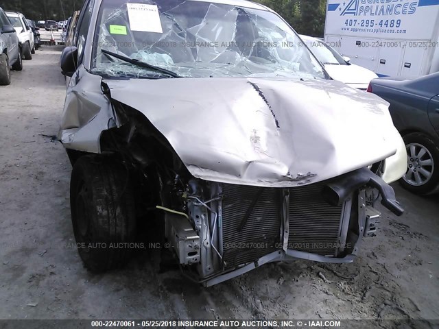 5TDZA23C75S257280 - 2005 TOYOTA SIENNA CE/LE TAN photo 6