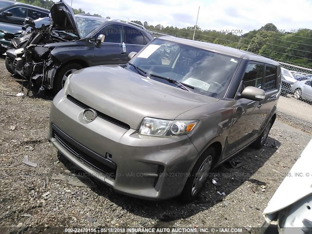 JTLZE4FE4CJ009001 - 2012 TOYOTA SCION XB BROWN photo 2