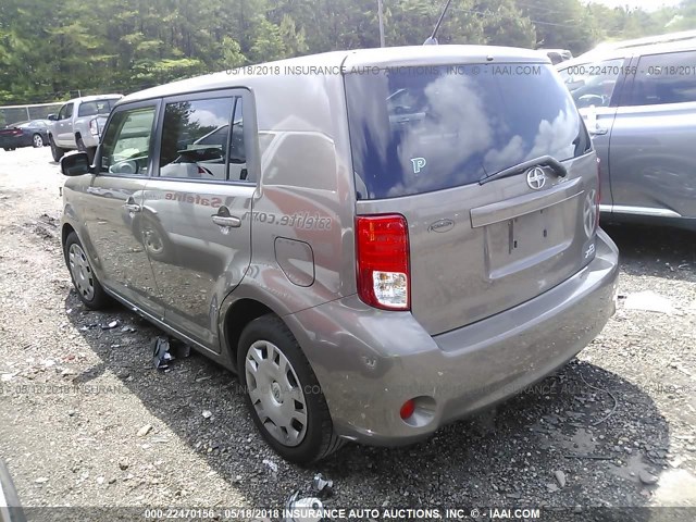JTLZE4FE4CJ009001 - 2012 TOYOTA SCION XB BROWN photo 3