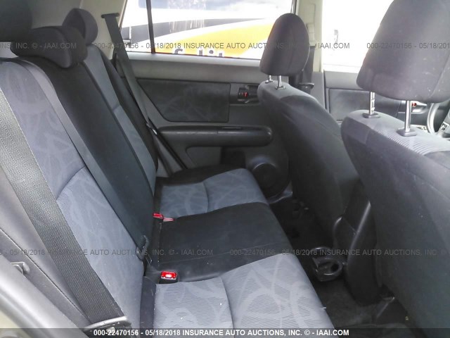 JTLZE4FE4CJ009001 - 2012 TOYOTA SCION XB BROWN photo 8