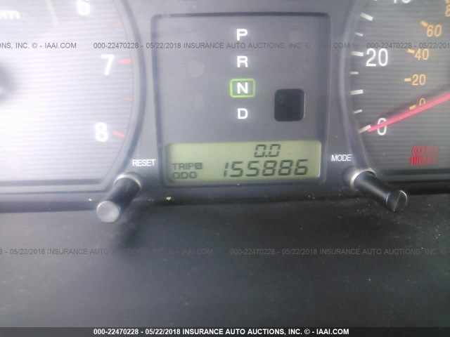 KMHWF35H23A822415 - 2003 HYUNDAI SONATA GLS/LX BLUE photo 7