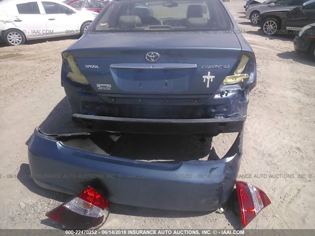 4T1BE32K23U176776 - 2003 TOYOTA CAMRY LE/XLE/SE ლურჯი ფოტო 6