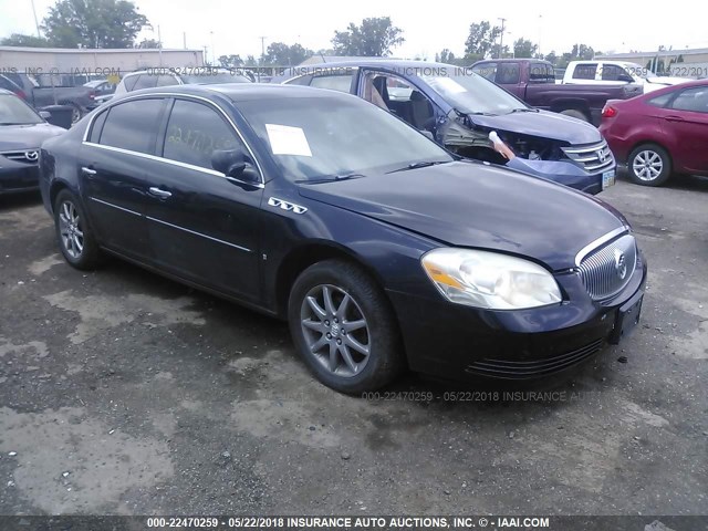 1G4HD57227U140724 - 2007 BUICK LUCERNE CXL BLACK photo 1