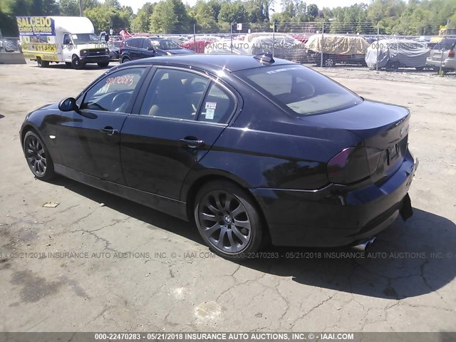 WBAVD33576KV61034 - 2006 BMW 330 XI BLACK photo 3