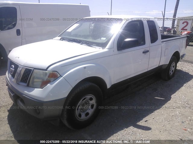 1N6BD06TX7C409496 - 2007 NISSAN FRONTIER KING CAB XE WHITE photo 2