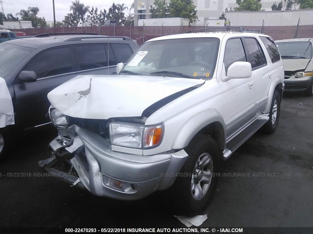 JT3GN87R410205247 - 2001 TOYOTA 4RUNNER LIMITED WHITE photo 2