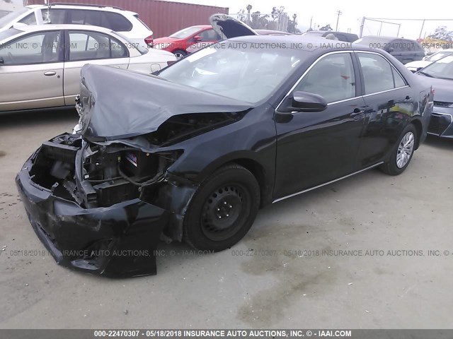 4T1BF1FK8CU032855 - 2012 TOYOTA CAMRY SE/LE/XLE 黑色 照片 2