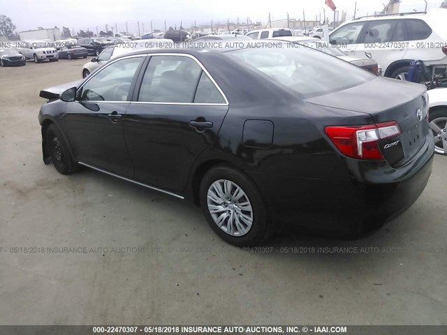 4T1BF1FK8CU032855 - 2012 TOYOTA CAMRY SE/LE/XLE 黑色 照片 3