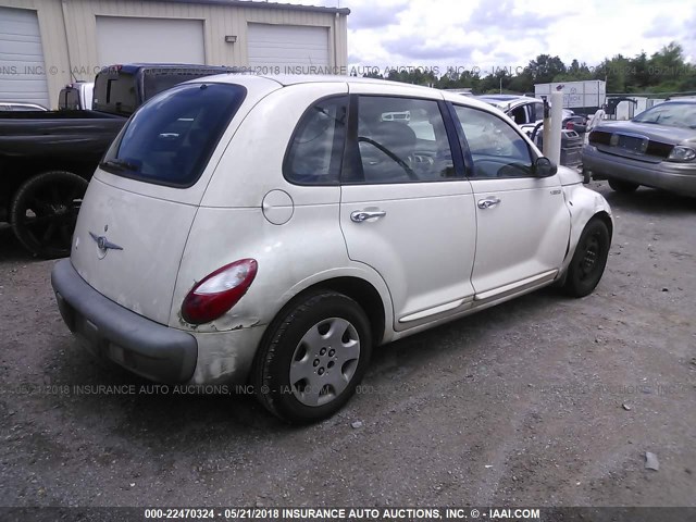 3C8FY48BX3T563496 - 2003 CHRYSLER PT CRUISER CLASSIC CREAM photo 4