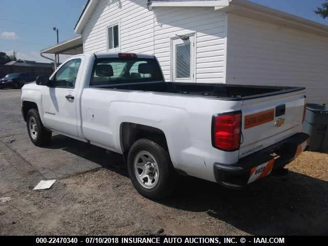 1GCNCNEH5GZ135344 - 2016 CHEVROLET SILVERADO C1500/C1500  LS WHITE photo 3