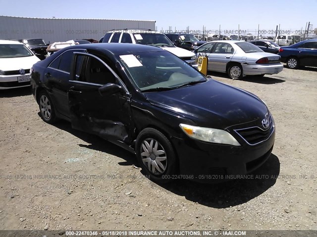 4T4BF3EK7BR170078 - 2011 TOYOTA CAMRY SE/LE/XLE BLACK photo 1