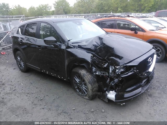 JM3KFBCL2H0179542 - 2017 MAZDA CX-5 TOURING Черный фото 1