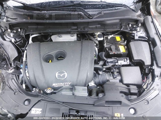 JM3KFBCL2H0179542 - 2017 MAZDA CX-5 TOURING Черный фото 10
