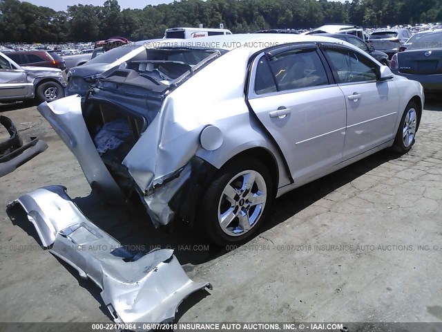 1G1ZH57BX94262899 - 2009 CHEVROLET MALIBU 1LT 银色 照片 4